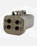 Deutsch DTP06-4S-E003/10 Connector 25 amp (bag of 10)