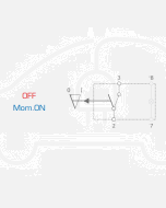 Ionnic R508-12R 12V Off/ Mon On Single Pole Rocker Switch