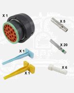 Deutsch HDP20 Series P26-24-21SN Connector Kit