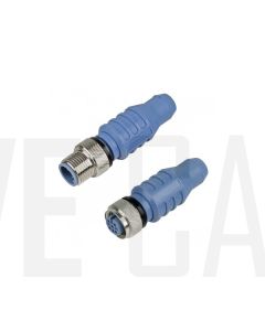 Ionnic M12 Network Connector 5 Pin - Female Terminating Resistor