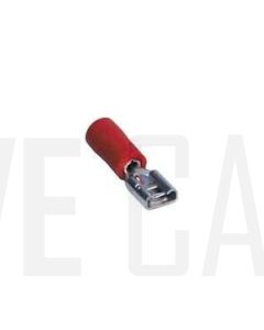 Quikcrimp QKC13 Red Vinyl 5.2mm Female Blade Terminal