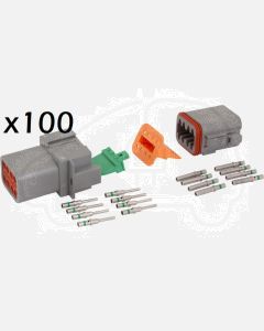 Deutsch DT Series 8 Pin Connector Kit (Box of 100)