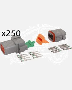 Deutsch DT Series 8 Pin Connector Kit (Box of 250)