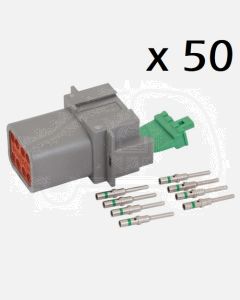 Deutsch DT Series 8 Way Receptacle Kit (box of 50)