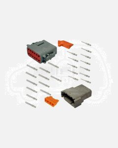 Deutsch DTM12-2/10 Series 12 way Connector Kit (10 pack)