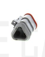 Deutsch DT06-3S-E008 DT Series 3 Socket Plug