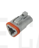 Deutsch DT06-3S DT Series 3 Socket Plug