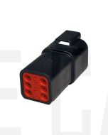 Deutsch DT04-6P-CE02 DT Series 6 Pin Receptacle