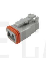 Deutsch DT06-2S-C015 DT Series 2 Socket Plug