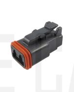 Deutsch DT06-2S-E004 DT Series 2 Socket Plug