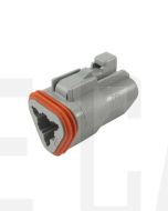 Deutsch DT06-3S-C015 DT Series 3 Socket Plug