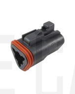 Deutsch DT06-3S-E004 DT Series 3 Socket Plug