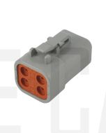 Deutsch DTP06-4S-C015 DTP Series 4 Socket Plug