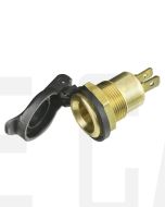 Ionnic 1331001 DIN Brass Socket Spring Cap 12-24V