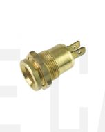 Ionnic DIN Plug Brass Socket - No cap /  12-24V