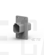 Deutsch DT04-6P-L012 Flange Mount Receptacle