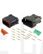 Deutsch DT12-4-CAT 12 Way CAT Spec Connector Kit with Gold Contacts