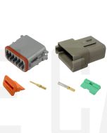 Deutsch DT12-4 12 Way Connector Kit with Gold Contacts