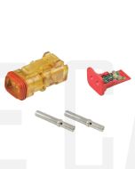 Deutsch DTLED-24V-3 24v Led Connector Kit (solid Terminal)