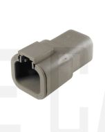 Deutsch DTP04-4P/10 Connector Receptacle 25 amp (Bag of 10)