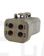 Deutsch DTP06-4S-E003/10 Connector 25 amp (bag of 10)