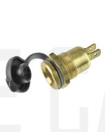 Ionnic 1331003 DIN Brass Socket Spring Cap 12-24V