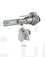 Ionnic 15-720 Trailer Connector - Truck - 7 Pin Metal Receptacle (24V)