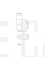 Ionnic 5627/10 Globe Halogen 24V 5W BA15s