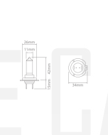 Ionnic 64210 Globe Halogen H7 12V 55W PX26d