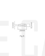 Ionnic 6428/10 Globe Halogen Festoon 12V 3W SV7 (28mm)