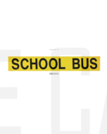 Ionnic 882-914 Bus Warning Light Kit Decal - "SCHOOL BUS" - All State