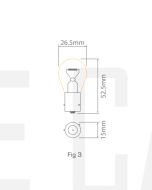 Ionnic 9507/10 Globe Halogen Truckstar Pro 24V 21W BAU1