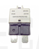 Ionnic CB227-25 227 Series Circuit Breaker ATC Blade - 25A (White)