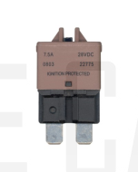 Ionnic CB227-7.5/10 227 Series Circuit Breaker ATC Blade - 7.5A, Pack of 10 (Brown)