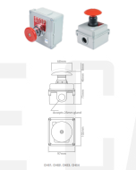 Ionnic CHS2 Switch Kit Push/Pull Lockable (N/O & N/C)