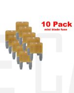 Ionnic MF5/10 ATM Mini Blade Fuse 5A - Orange (Pack of 10)