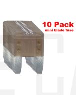 Ionnic MF7.5/10 ATM Mini Blade Fuse 7.5A - Brown (Pack of 10)