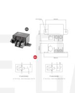 Ionnic P1412150HD Relay Power N/O 12V 130A Resistor