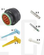 Deutsch HDP20 Series P26-24-21SN Connector Kit