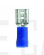 Quikcrimp QKC32 Blue Vinyl 6.3mm Female Blade Terminal