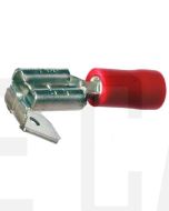 Quikcrimp QKC15 Piggyback/ Adaptor Terminal 6.3mm Red Vinyl