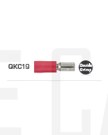 Quikcrimp QKC19 Red 2.8mm Vinyl Female Blade Terminal