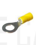 Quikcrimp QKC41 Yellow 8mm Ring Terminal 5/16 (50)