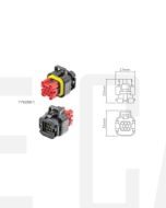 Ionnic AMPSEAL 776286-1 8 Circuit Connector